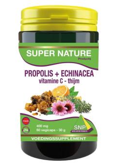 Propoliscapsules+Echinacea+Tijm+Vitamine C 60 stuks kopen bij Imkerij De Linde