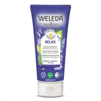 Weleda Aroma Shower Relax 200 ml kopen bij Imkerij De Linde