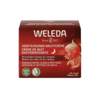 Weleda Granaatappel/Maca verstevigende nachtcrème 40 ml kopen bij Imkerij De Linde